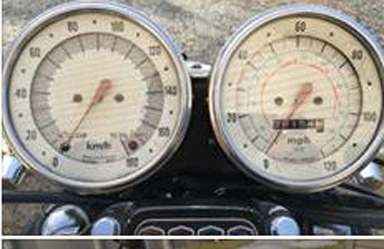 CB750 police gauges